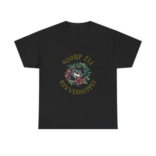 RevvedSupply Floral Skull Tee